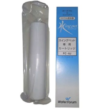 其他品牌淨水 水ing pet桌上型飲水器(WF-18J)中空絲膜活性碳專用濾心FC-6J 2入組
