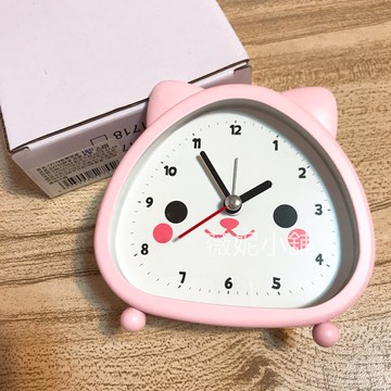 《翔翼生活》 起床鐘 早安鐘 下課鐘 上課鐘 靜音鐘 飯糰 時鐘 鬧鐘 超靜音 起床鬧鐘 52755