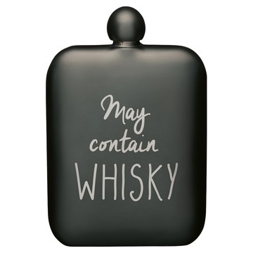 bar craft 詼諧隨行酒壺 175ml  1個  灰威士忌