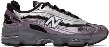New Balance 黑色 & 紫色 1000 运动鞋