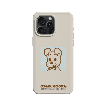 iPhone 15 Pro Max SolidX 貝殼灰 - OSAMU GOODS - 多彩系列-Dog