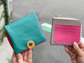 H-PLUMP 夏色綠松石MIX色半豐滿錢包豐滿可愛HPW-TTRH-HPP-P