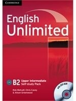 English Unlimited B2 Upper Intermediate Self-study Pack (Workbook with DVD-ROM) (1版) Rob Metcalf  Cambridge