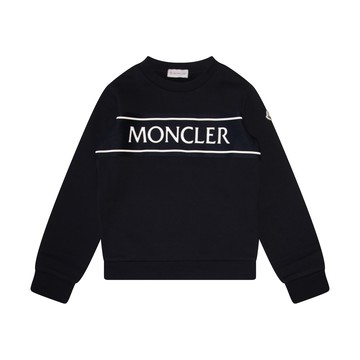 Moncler - Blue Cotton Sweatshirt