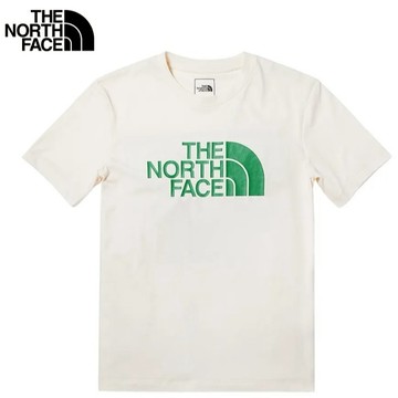【The North Face 】北面 男女款 M FOUNDATION LOGO S/S TEE男短袖上衣 米白 NF0A81NWN3N