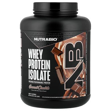 NutraBio, 分離乳清蛋白，荷蘭巧克力味，5 磅（2,268 克）