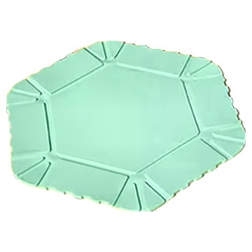 Well Life 悅生活 Best buy 台灣設計外銷全球矽膠折折收納盒 隔熱墊 Set 4個 綠/灰 23x21cm 中國製  綠色  1組