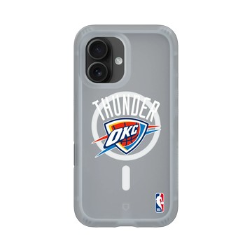 iPhone 16 AirX 流變灰 - NBA - Logo-奧克拉荷馬市雷霆 Oklahoma City Thunder - Light