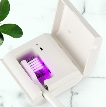 智能便攜式紫外線牙刷器保護口腔牙齒 幹電池款盒 鑫弘-數碼配件