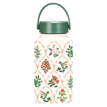 高質感手提式水壺 - 象牙白 O款  650毫升  1個