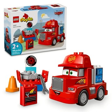 LEGO Duplo 樂高 10417 汽車總動員-麥大叔 得寶® 幼兒玩具(Mack at the Race)｜聖誕禮物 交換禮物 生日禮物 儀式感生活