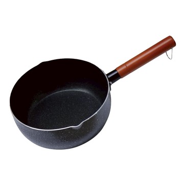 HouseKeeper 妙管家 黑之森雪平鍋 不沾櫸木柄 HKYH-02222  22cm  1個