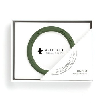 Artificer - Rhythm 礦物手環 - 針葉綠 - M(內圍長 18cm)