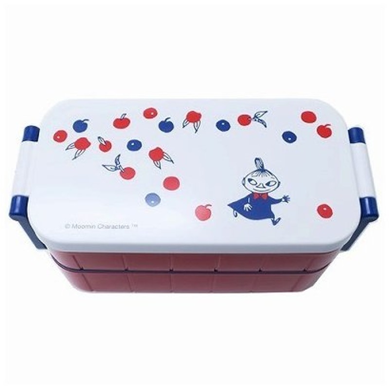 ランチボックス 弁当箱 リトルミイ お弁当箱 シール容器 ムーミン はし付き レディース 2段ランチボックス リトルミイ トリコロール 通販 Lineポイント最大0 5 Get Lineショッピング
