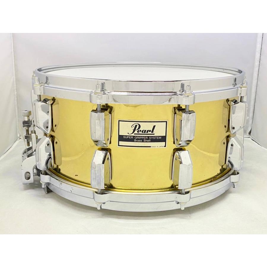 USED Pearl ブラスシェルスネア 14×6.514quotx65″全体動作 