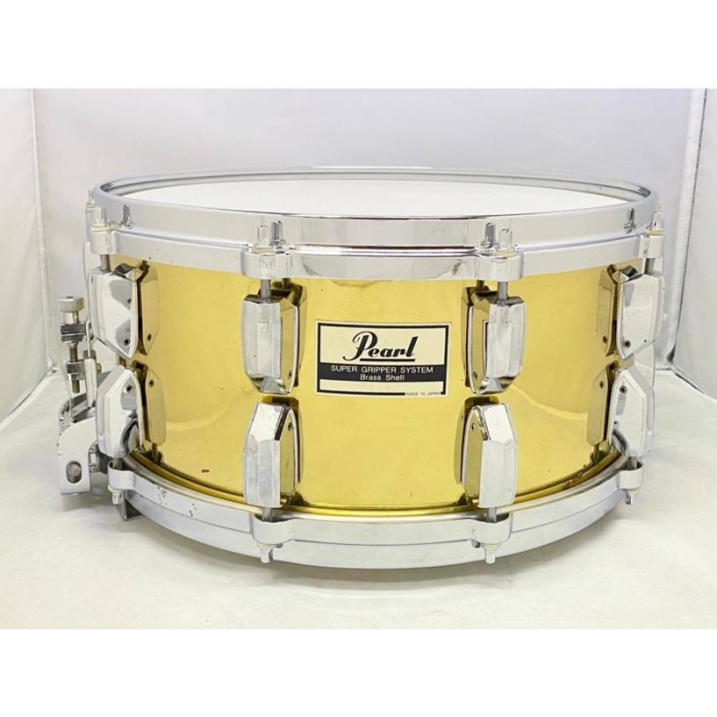 USED Pearl ブラスシェルスネア 14×6.5 | LINEショッピング