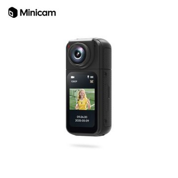 【Minicam 迷你拍】G20 180度旋轉鏡頭配件款 S81 拇指迷你相機-黑