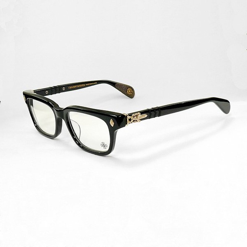 新品 激レア Chrome Hearts クロムハーツ ダガー アイウェア 眼鏡 Testerical Bk 18kgp ゴールド ブラック 金 黒 メガネ 付属完備 通販 Lineポイント最大0 5 Get Lineショッピング