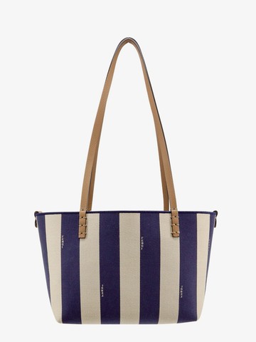 Canvas shoulder bag with pequin stripes - FENDI - gender_Woman
