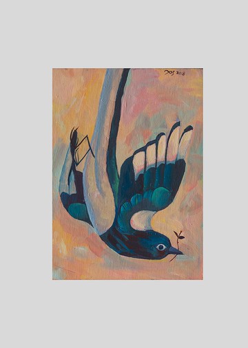 原畫【燕子轉轉】無框 │ 只有一件