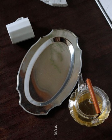 台灣製不鏽鋼花邊盤