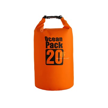 S-SportPlus+ PVC防水收納袋 20L 橘色 i3001002-05 海灘游泳收納必備  39 x 60cm