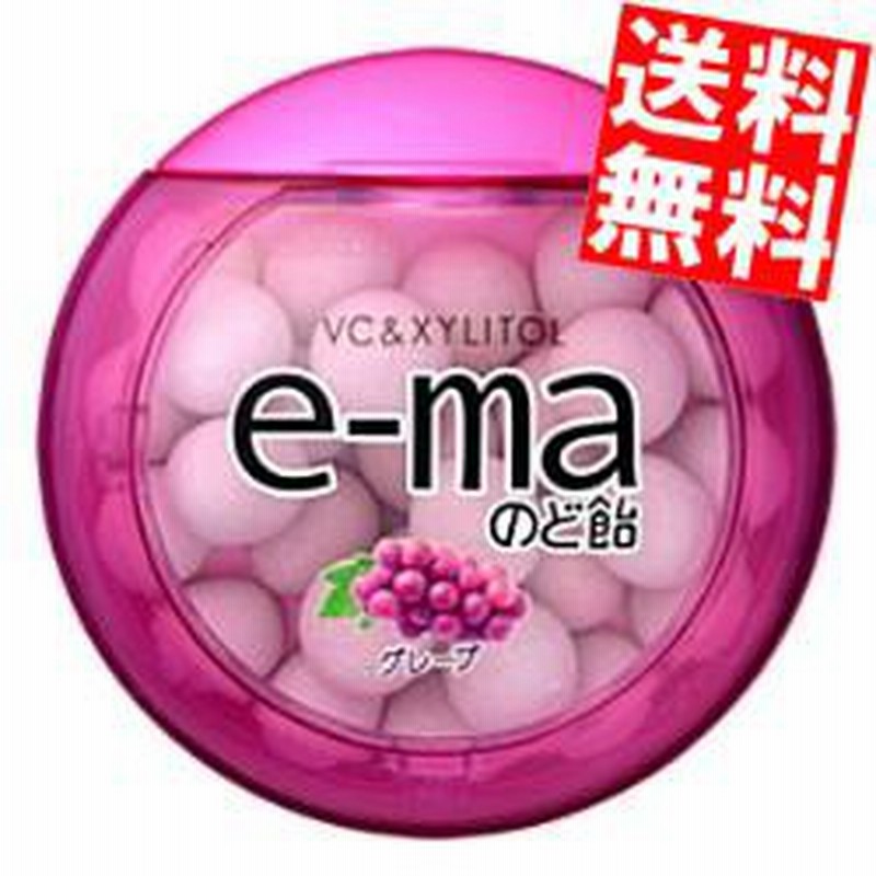日本直送品】UHA E-MA風味VCのど飴 グレープ風味 33g - Yami
