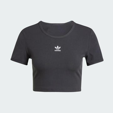 ADIDAS ESS RIB TEE 女 短袖上衣 IY9664