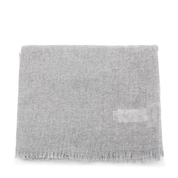 Fabiana Filippi - Grey Stone Virgin Wool And Cashmere Blend Scarf