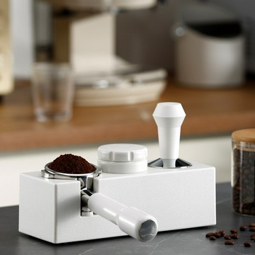 咖啡壓粉座布粉器收納壓粉墊壓粉器51mm咖啡手柄底座填壓器粉錘墊【北歐家居生活】