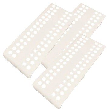 日本IB伸縮桿用網格置放架小-3入 伸縮桿配件 靈活收納  白色