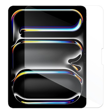 Metal-Slim Apple iPad Pro (M5) 13吋 2025 9H弧邊耐磨防指紋鋼化玻璃保護貼