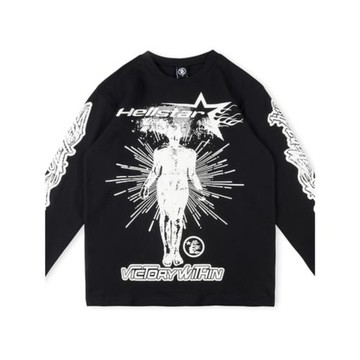 Hellstar Studios victory thermal 歐美大logo男女長袖T恤