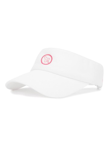 Circle Spaceship PQ Women's Visor [WHITE]