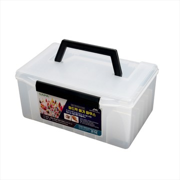 SAPA Double Kill 硬式木蝦收納釣具盒  1個  26.5 x 18 x 12.5 cm  白色