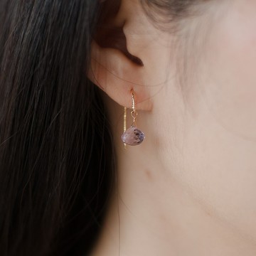 淺紫石英石耳鈎