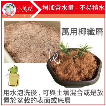 【植物保鑣】萬用椰纖屑 椰纖粉未 椰纖絲 椰纖碎片 有機肥料 介質 培養土 多肉土 花架 花盆花器 植物保標