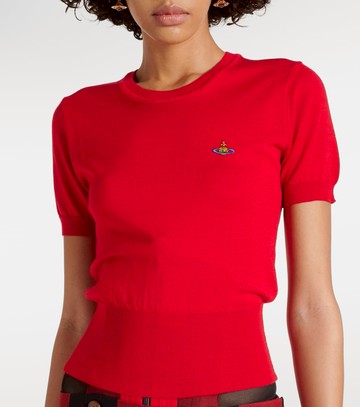 Vivienne Westwood Bea wool blend top