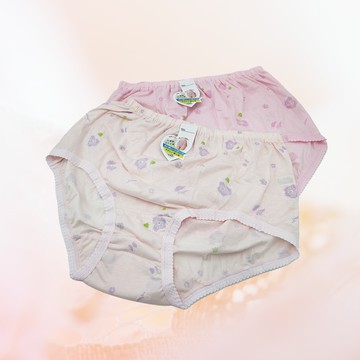 媽媽型花朵蝴蝶內褲-43358-2件組