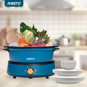 快速出貨🚚【新婚愉快】RASTO AP5 分離式萬用兩件組不沾內層料理鍋+4.5吋飯碗+8吋盤+10吋盤