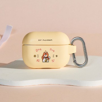 食菇dog dog招柴強悍防摔AirPods保護套