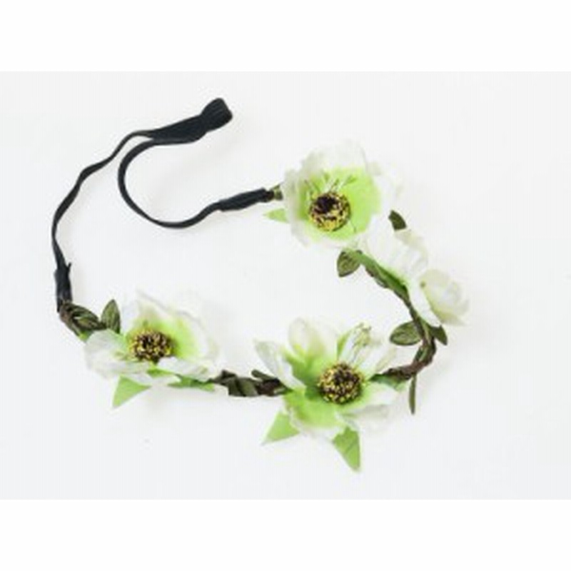 花冠 花かんむり ヘアバンド フラワー 造花アクセサリー ウェディング イベント 撮影 コスプレなど グリーン 送料込 通販 Lineポイント最大1 0 Get Lineショッピング