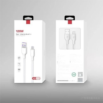 H2數據線閃充線適用于平果安卓type-c手機充電線