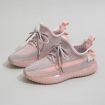 套楦飛織椰子鞋2024新款春季飛織網鞋椰子鞋夏季透氣休閑鞋運動鞋