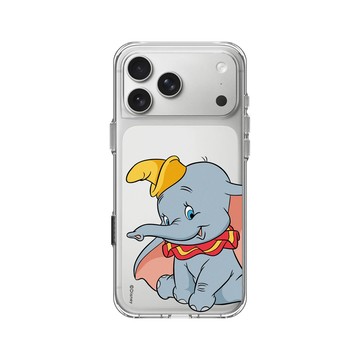 iPhone 17 Pro Max Clear Case（相機按鈕） 透明 - 迪士尼-經典系列 Disney Classics - 小飛象 Dumbo - Cute