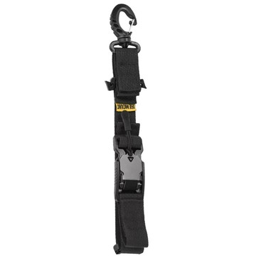 ISE MOUNT 小島嶼山 背包輔助固定帶  76.3 x 2.5cm  黑色  1個