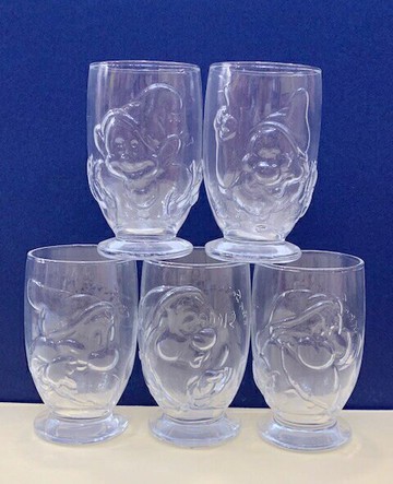 【震撼精品百貨】白雪公主七矮人 Snow White 白雪公主水杯/玻璃杯-七矮人(5入)#18626 震撼日式精品百貨
