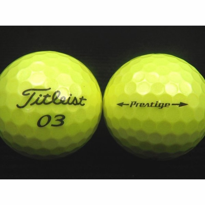 ロストボール ランク１ タイトリスト ｐｒｅｓｔｉｇｅ プレステージ １３年モデル プレミアムイエロー 通販 Lineポイント最大0 5 Get Lineショッピング