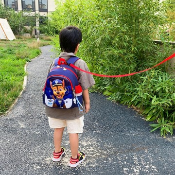 ATL 書包 兒童書包 兒童後背包兒童書包防走失新款汪汪隊幼兒園小班可愛卡通防水耐臟中班韓版