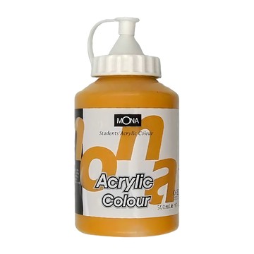 MONA 蒙納 壓克力顏料 500ml 防水 不易褪色  1色